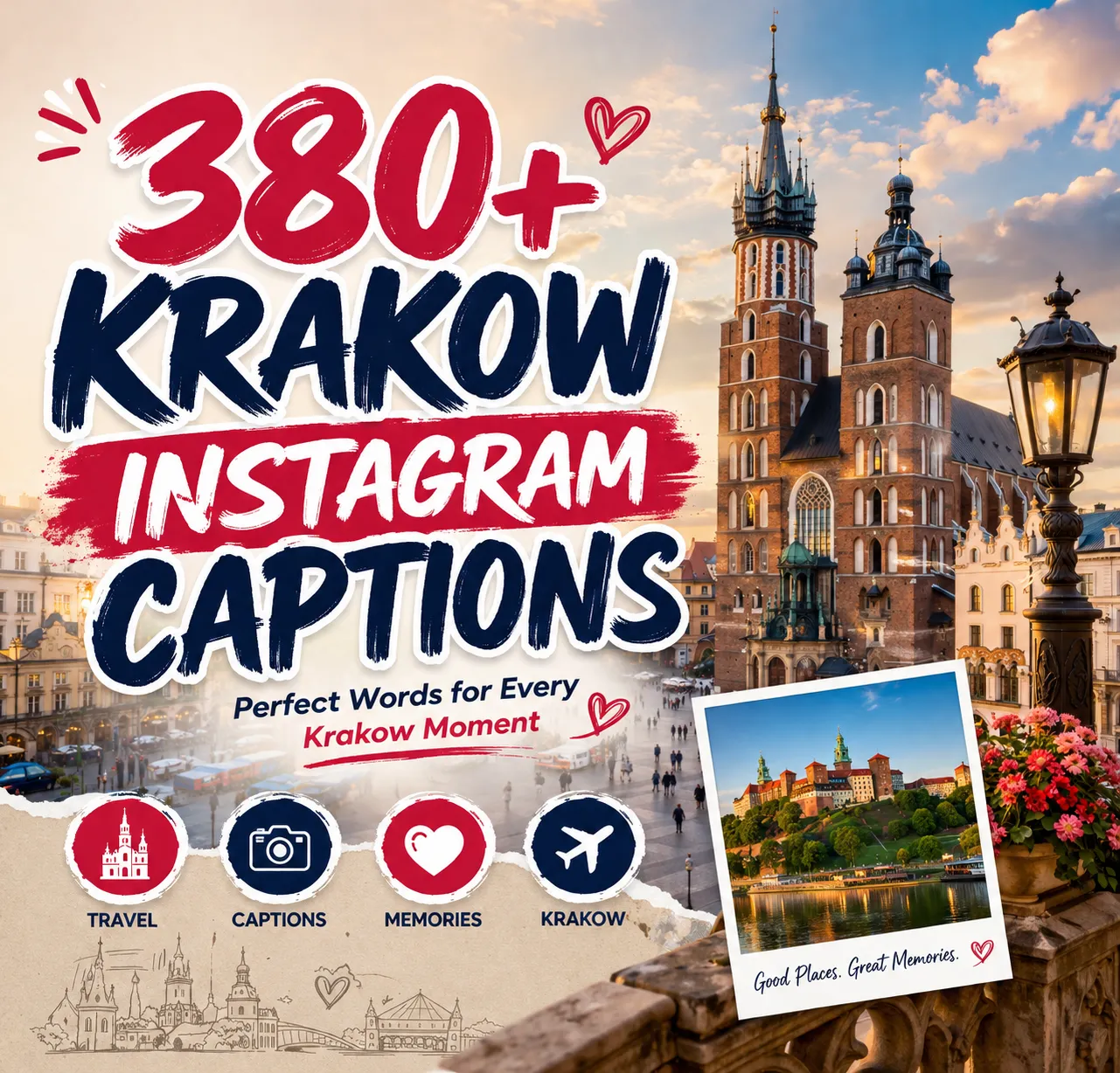 Krakow Instagram captions