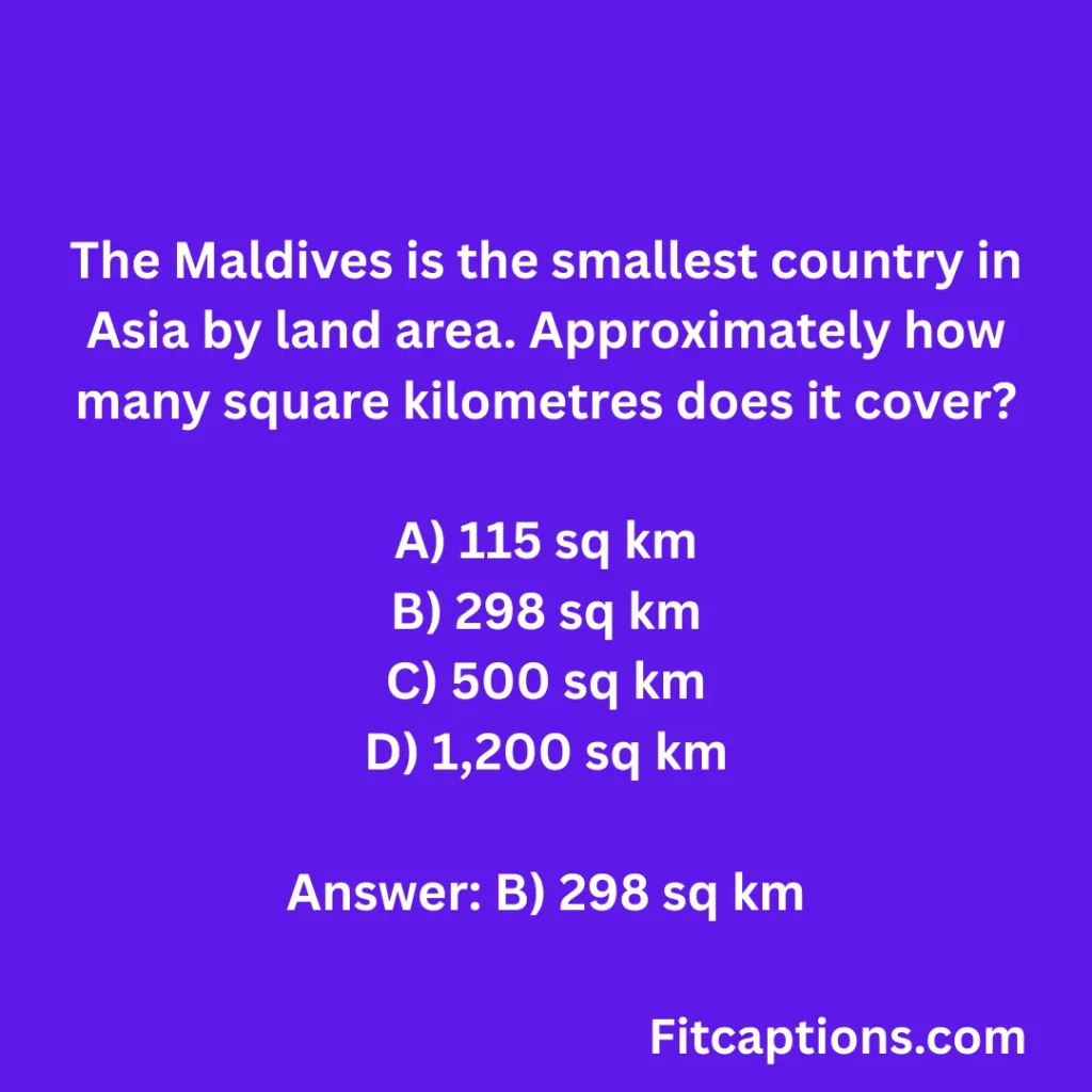 "Maldives Quiz Questions And Answers"