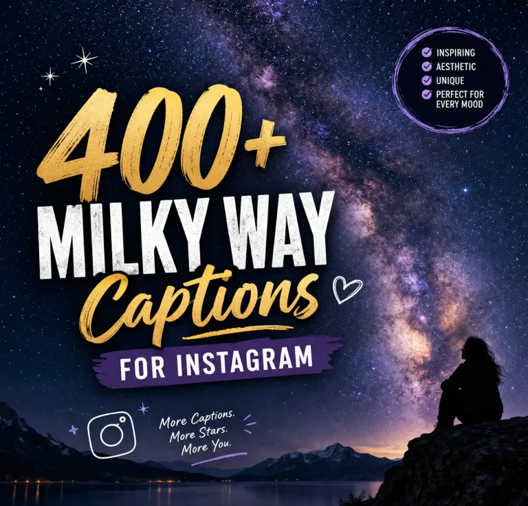 Milky Way Captions For Instagram