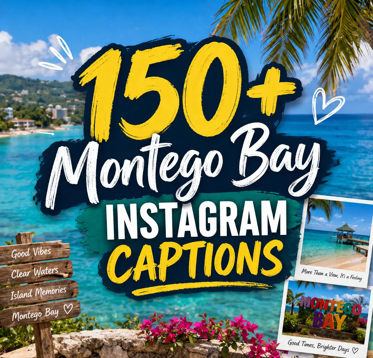 Montego bay Instagram captions