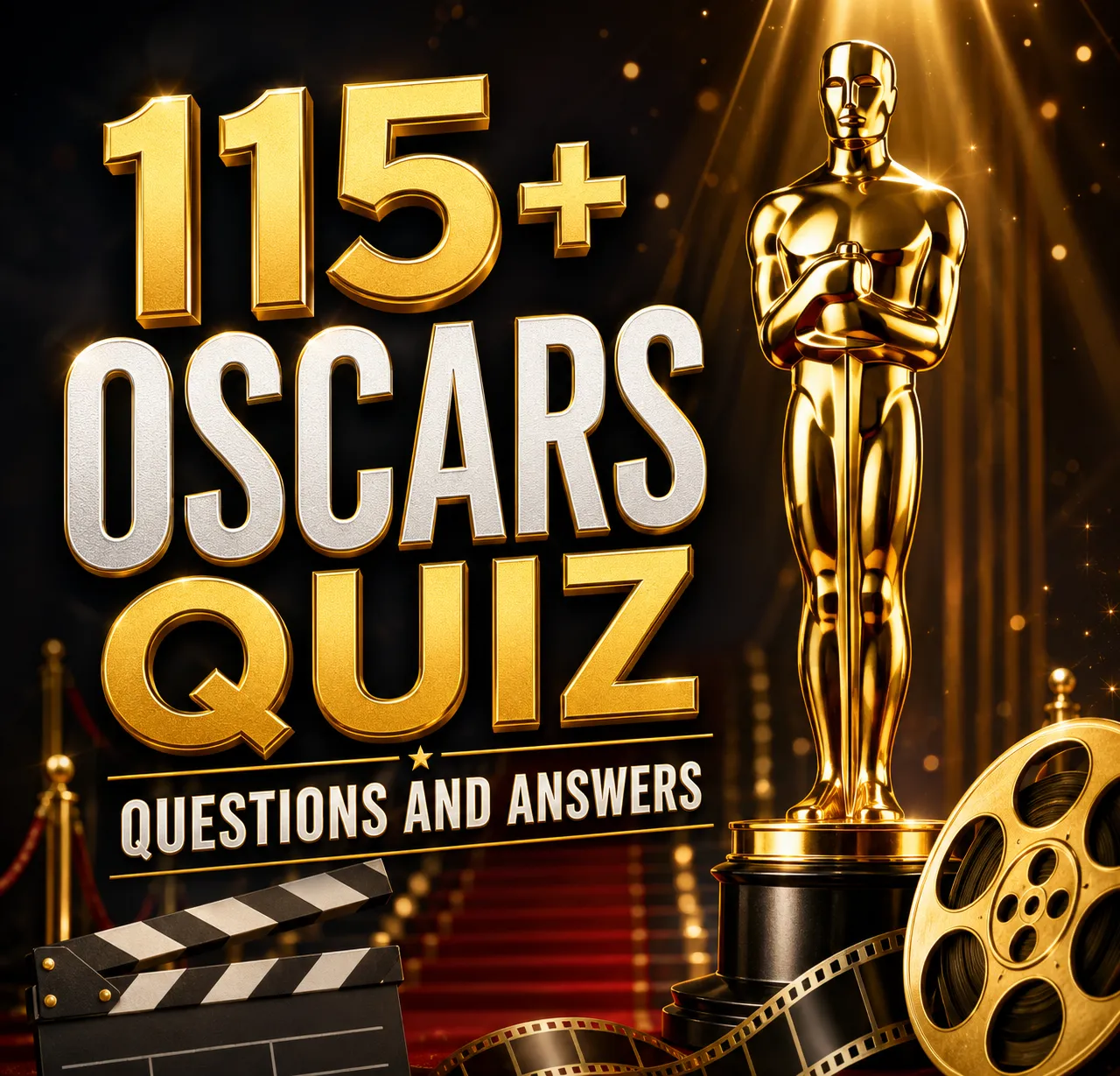 "Oscars Quiz Questions and Answers"