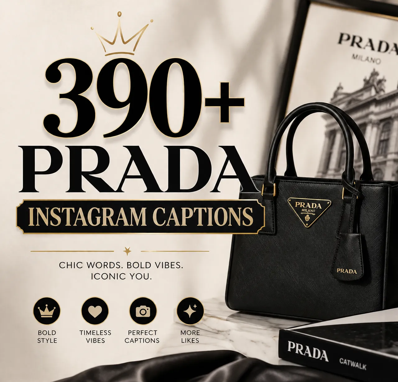 Prada Instagram captions