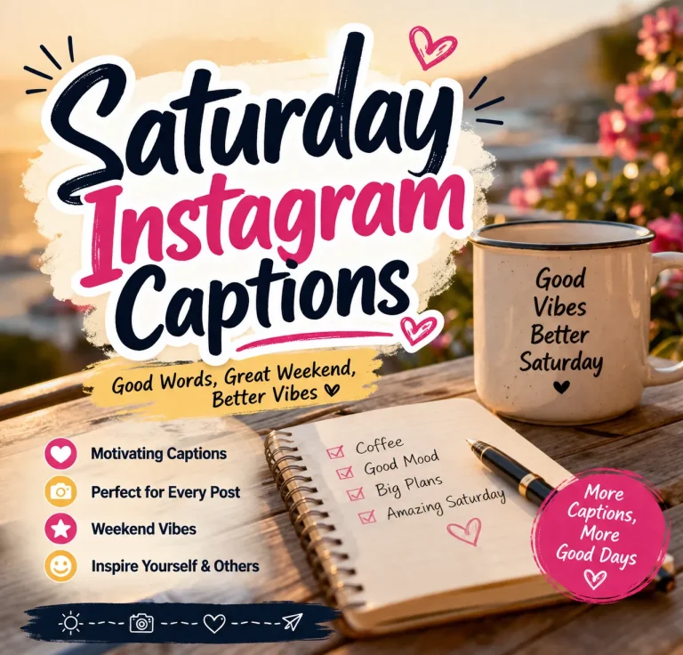 Saturday Instagram captions