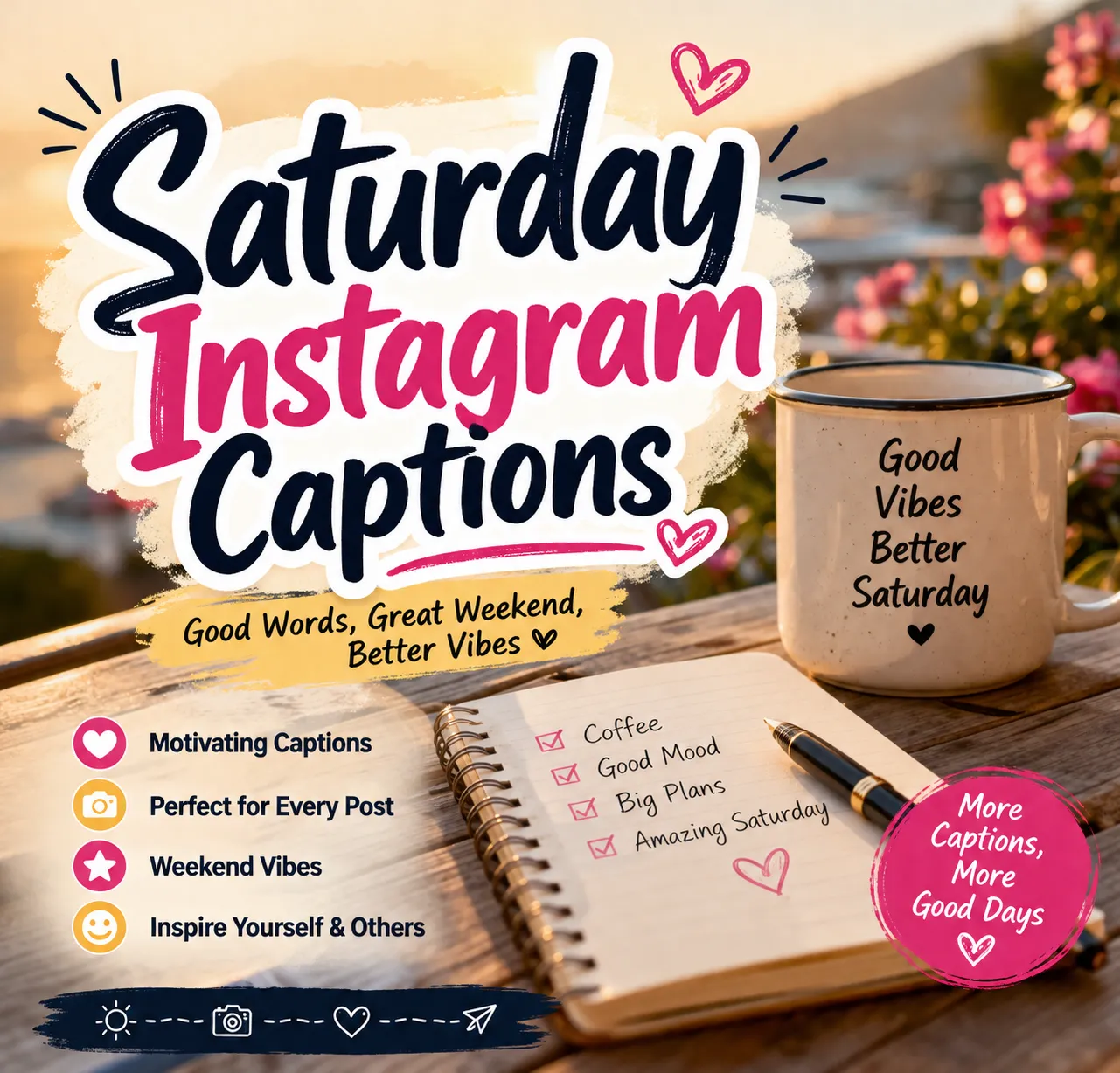 Saturday Instagram captions