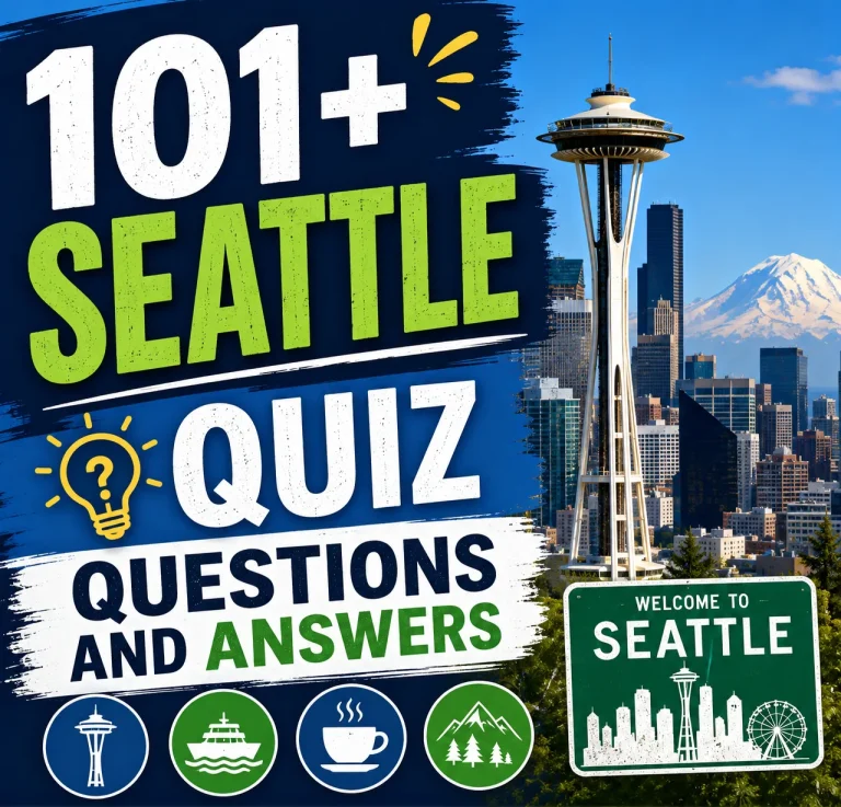 "Seattle Quiz Questions And Answers"