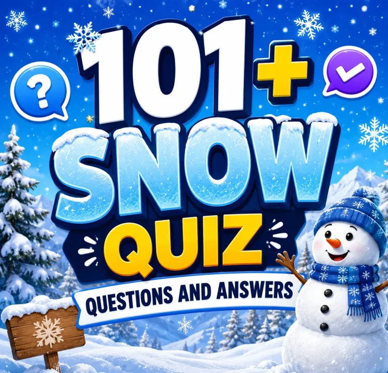 'Snow Quiz Questions and Answers"