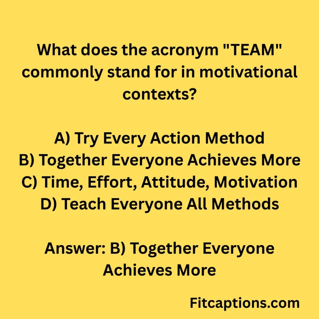 "team Building Trivia Questions and Answers"