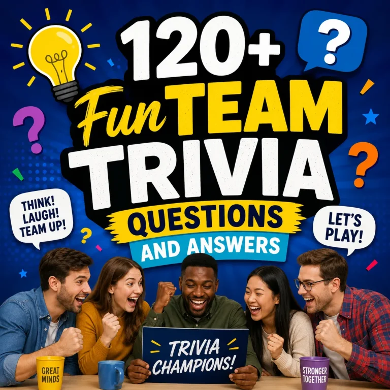 Team Trivia Questions and Answers