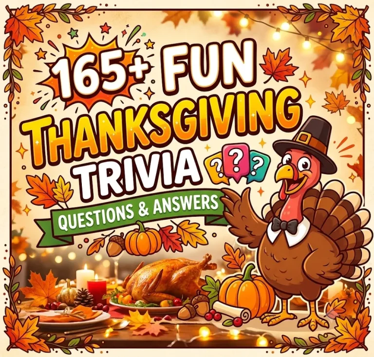 Thanksgiving Trivia Questions and Answers 1