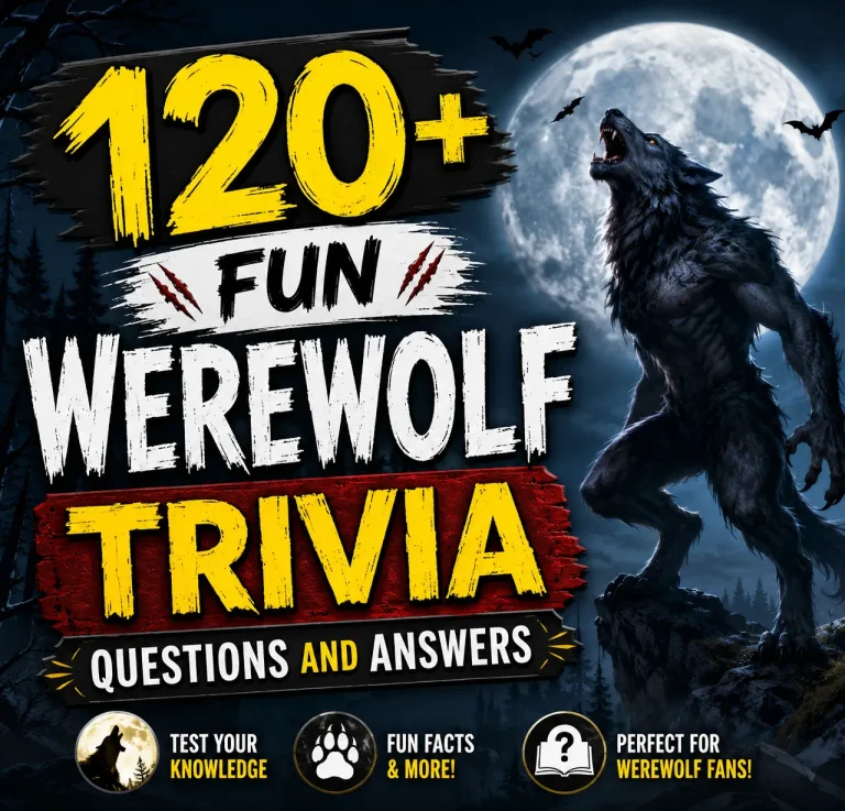 Werewolf Trivia Questions and Answers