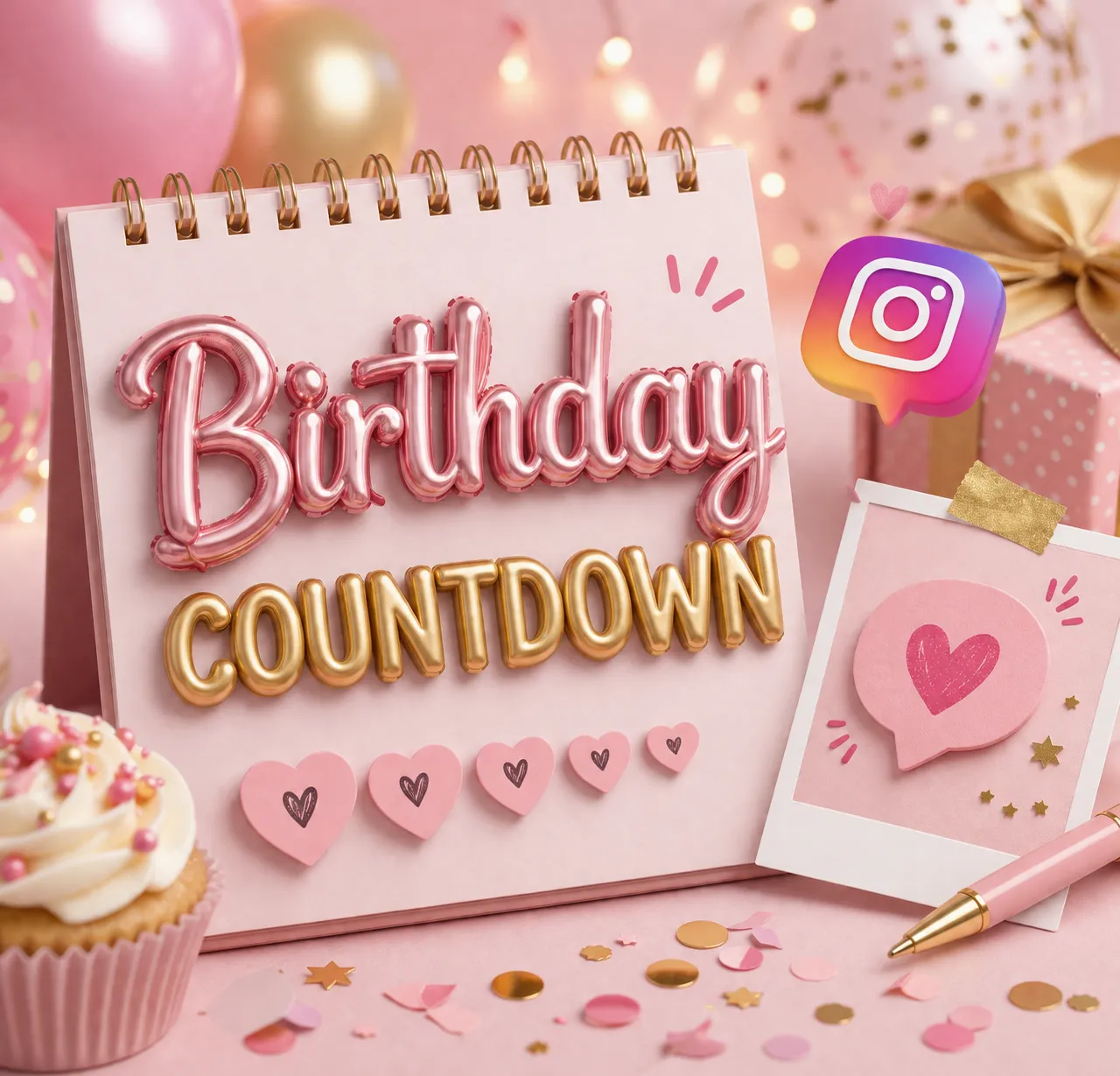 birthday countdown Instagram captions