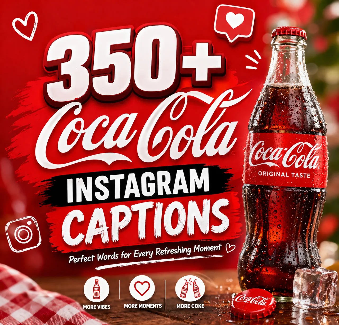 coca cola Instagram captions