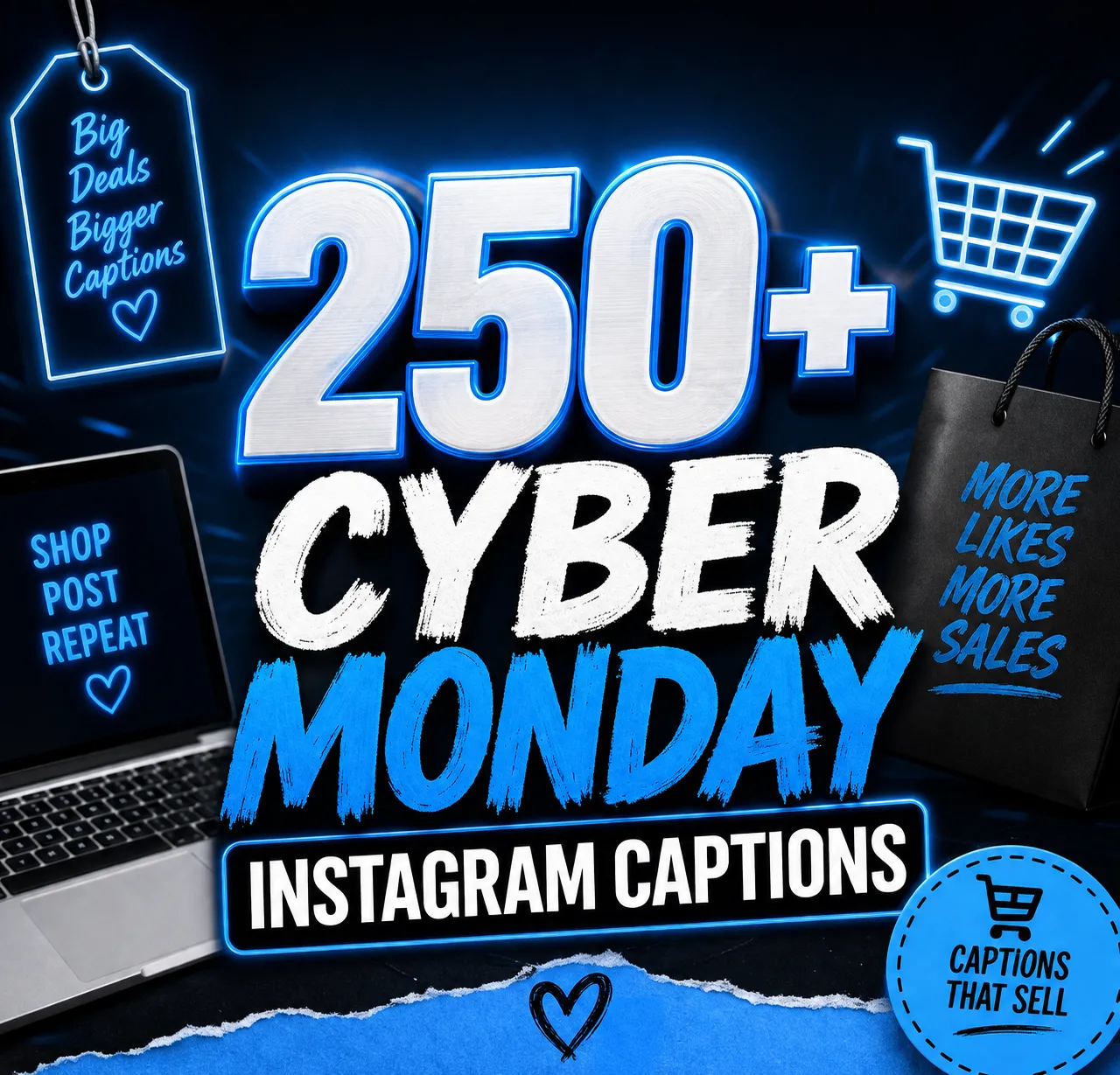 cyber Monday Instagram captions