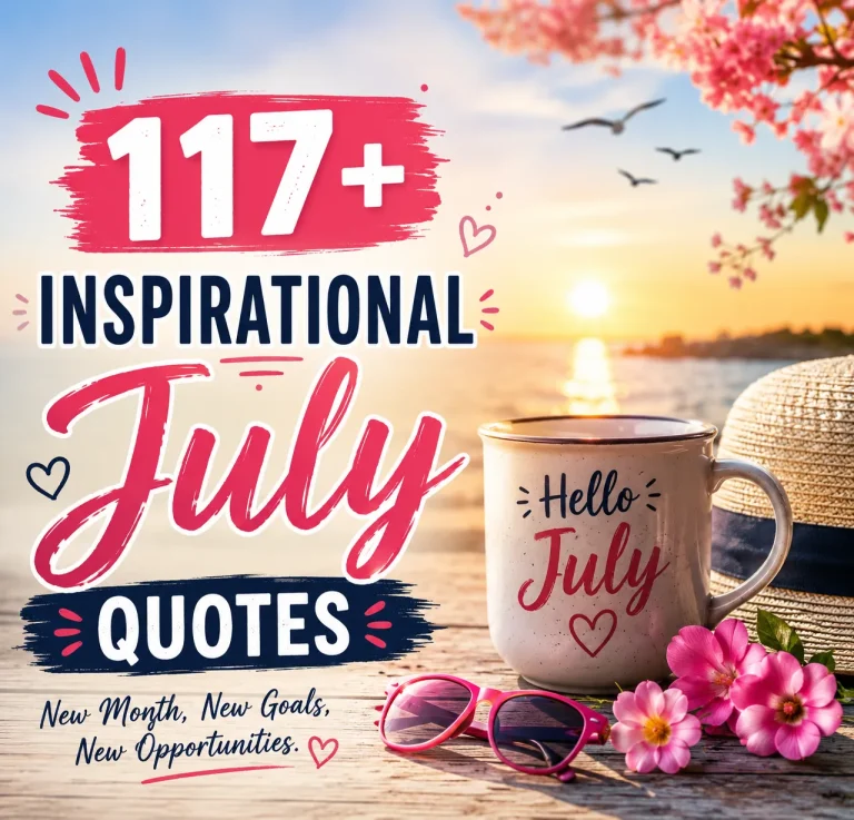 "Inspiratioal July Quotes"