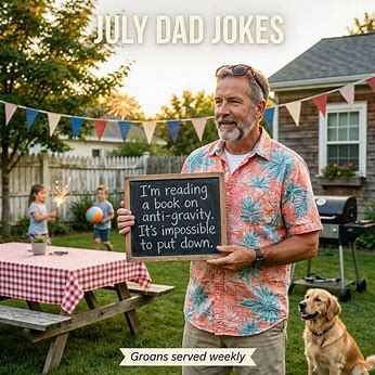 "Funny July Dad Jokes"