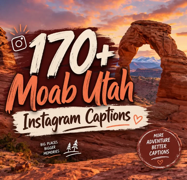 moab Utah Instagram captions