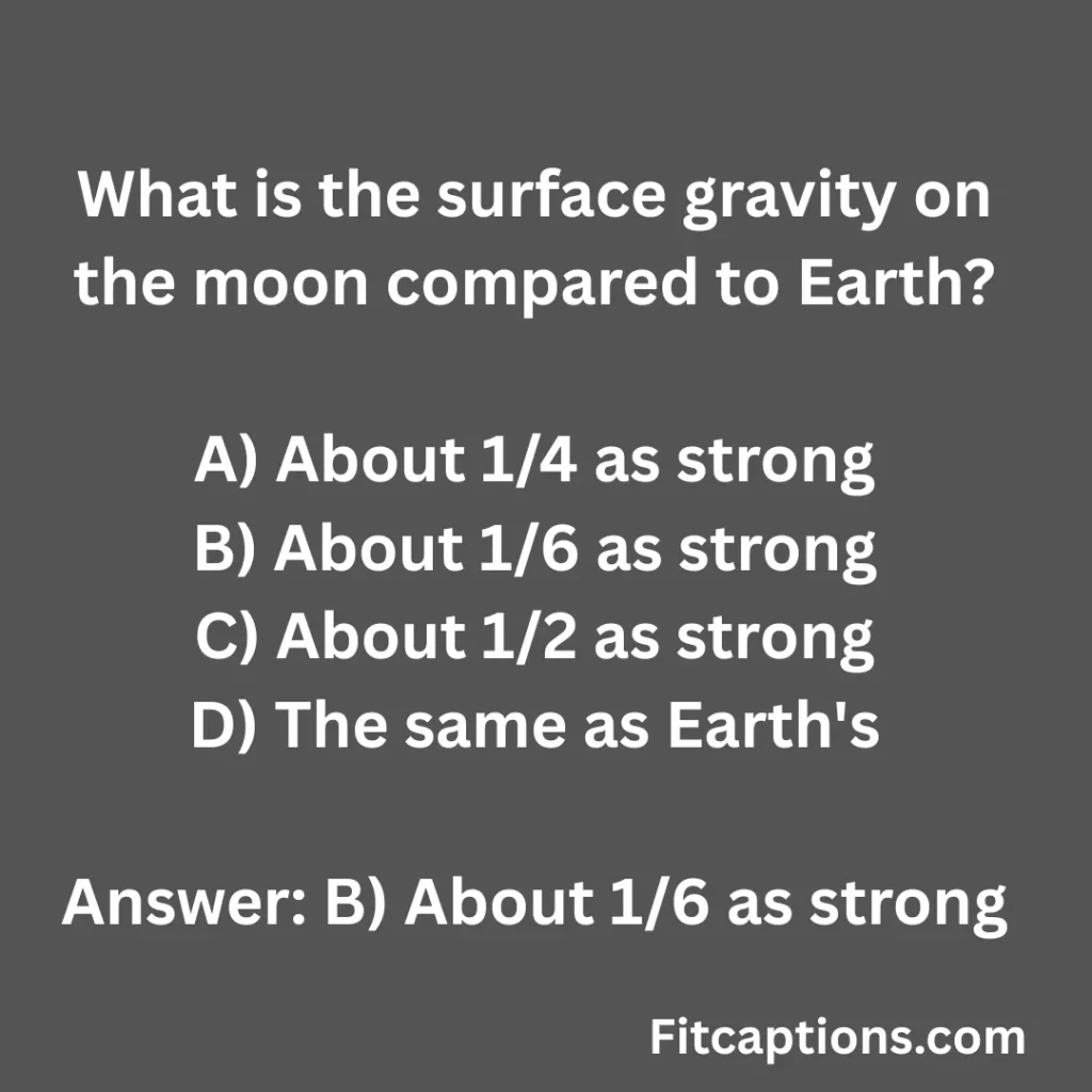 "'Moon Quiz Questions And Answers""