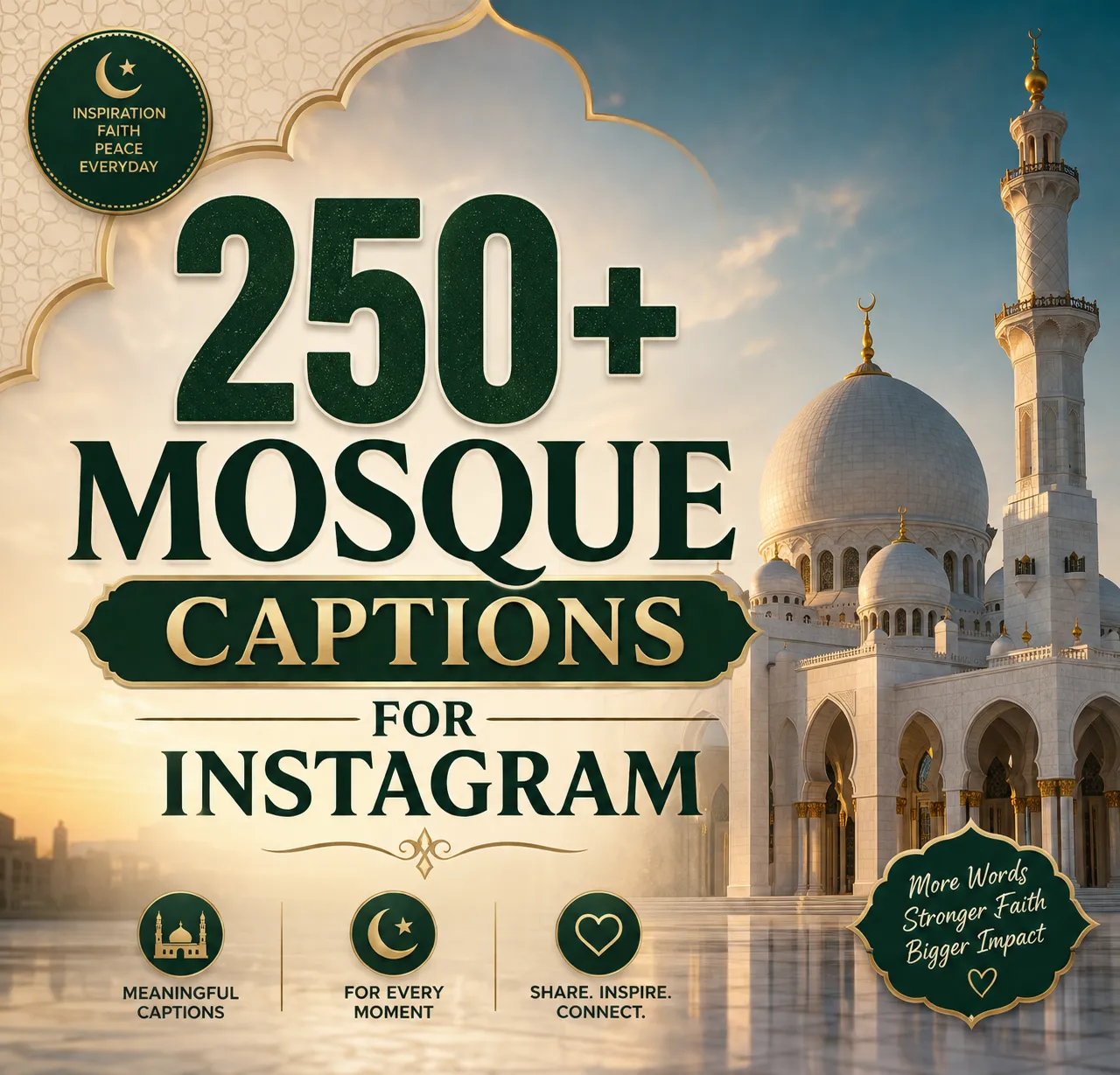 mosque captions for Instagram