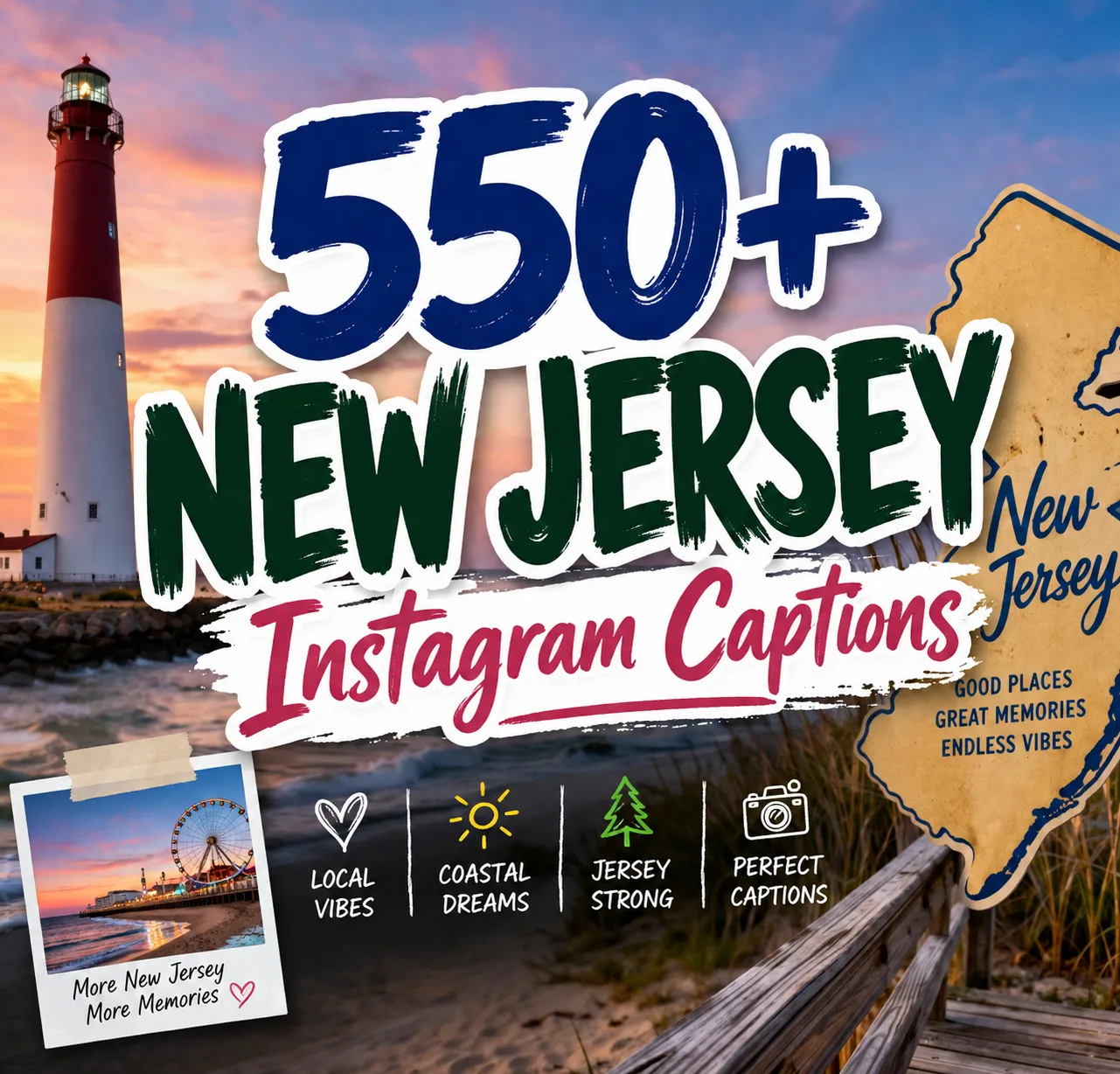 new Jersey Instagram captions