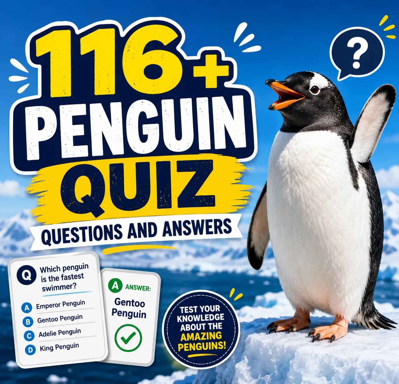 "Penguin Quiz Questions And Answers"
