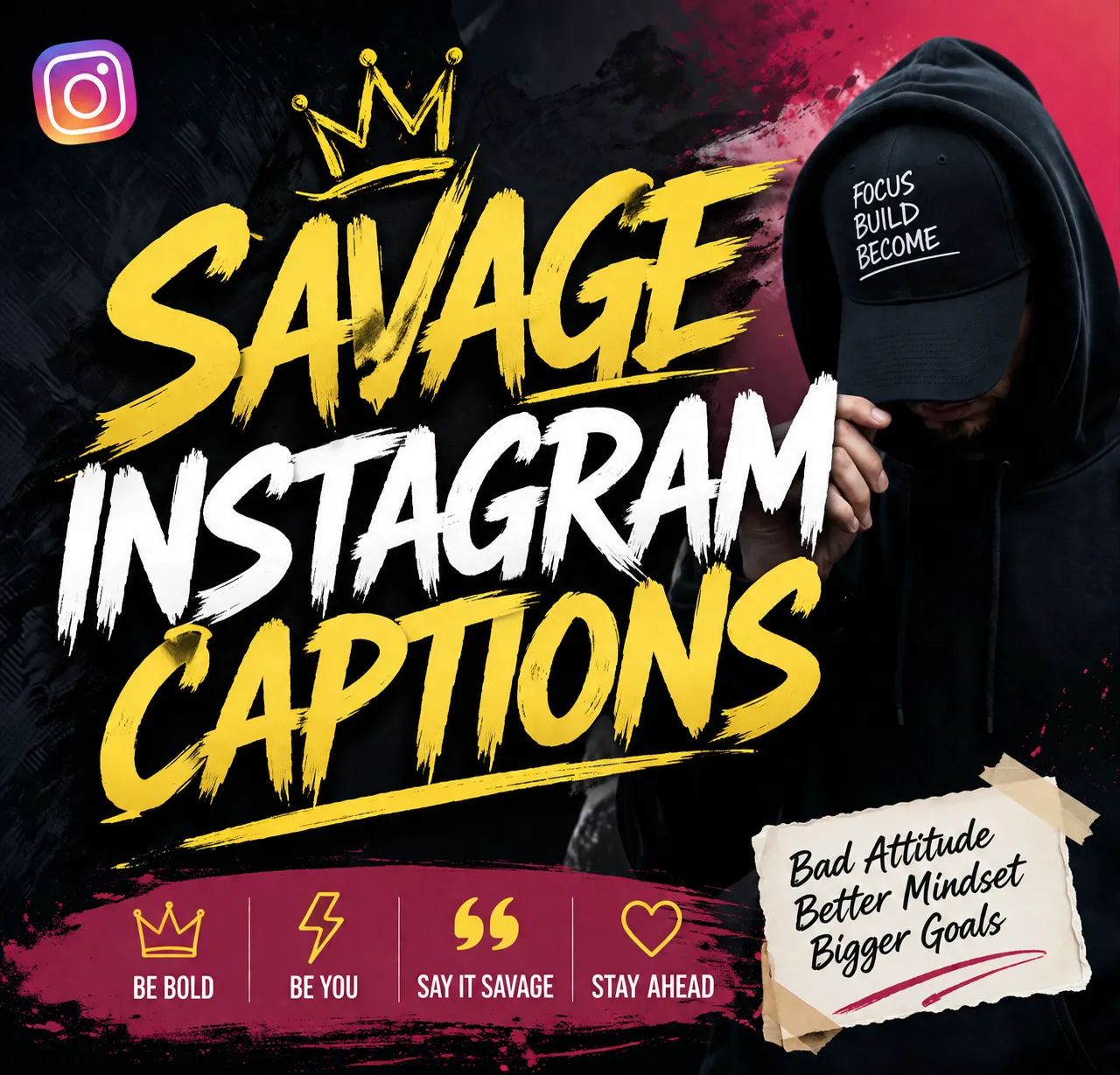 savage Instagram captions