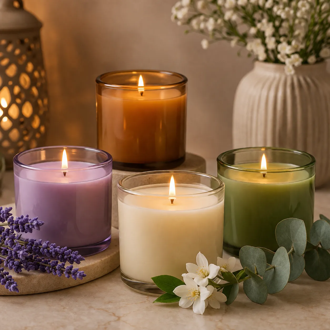 scented candles captions for Instagram