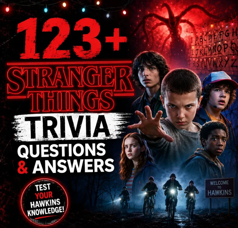 stranger things trivia questions and answers