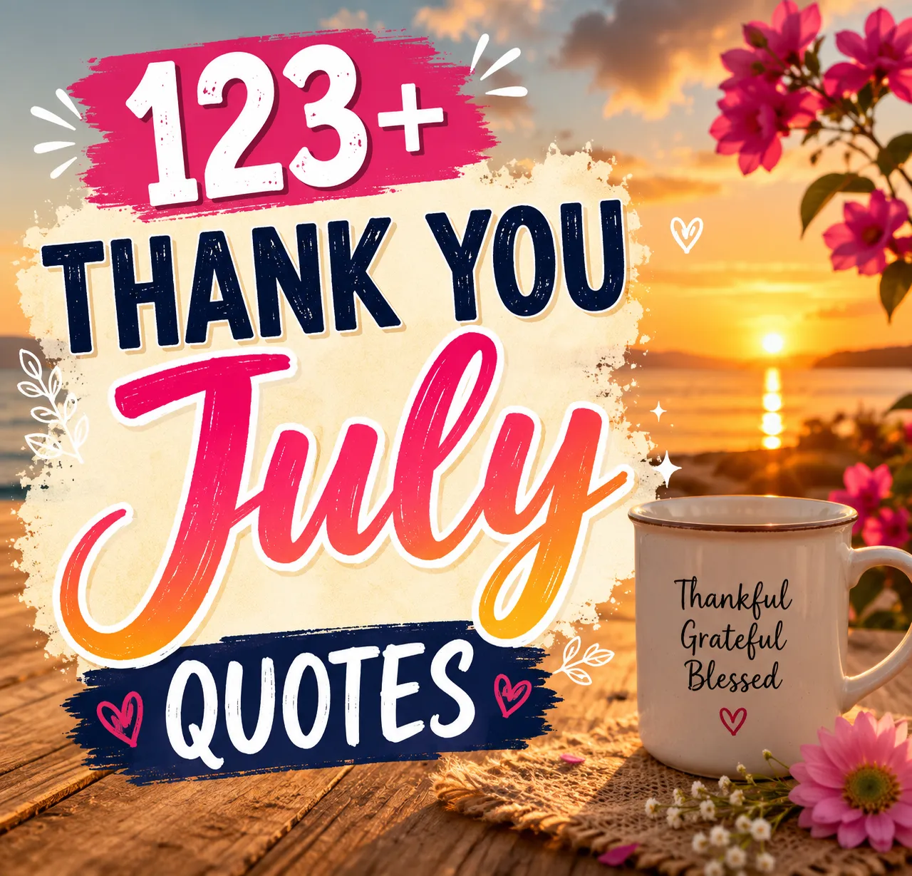 "Thank You July Quotes"