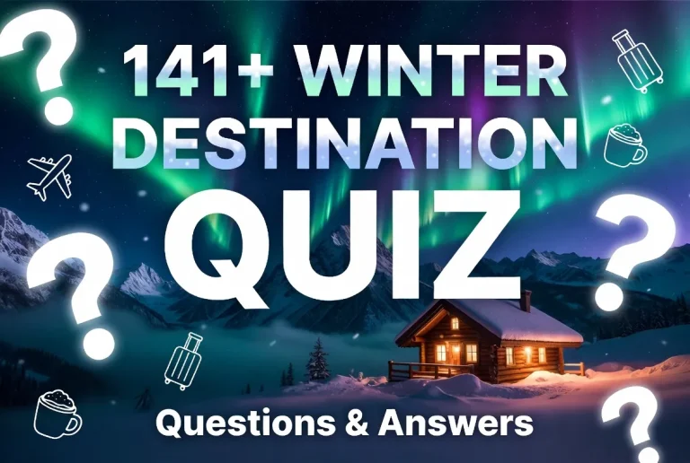 "Winter Destinations Quiz Questions And Answers"