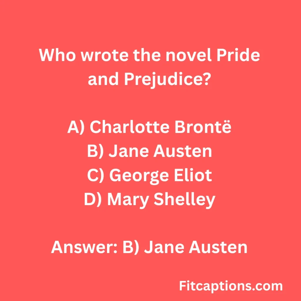 "Women Authors Quiz Questions And Answers"