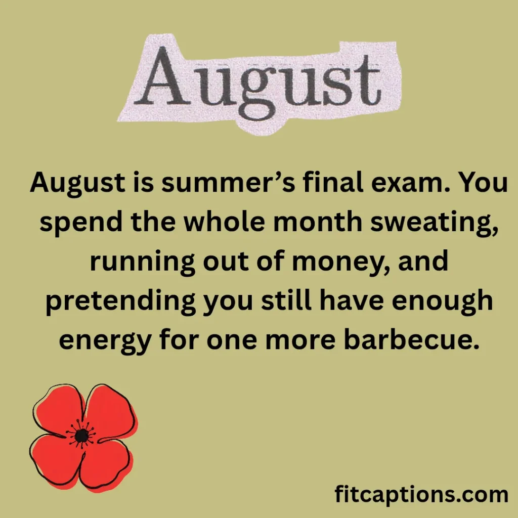 "Funny August Jokes"