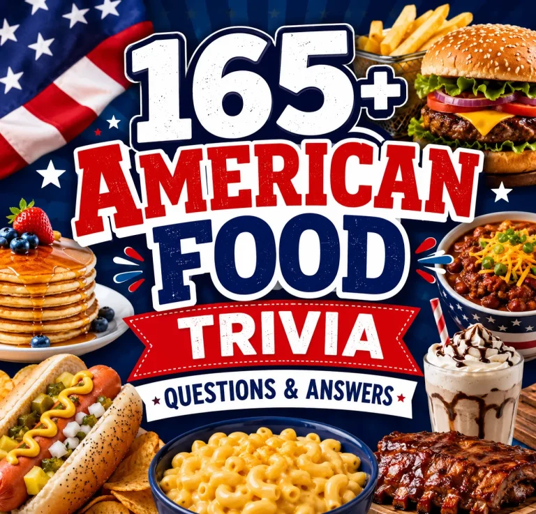 American food trivia questions and answers