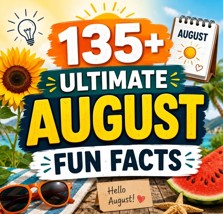 August Fun Facts
