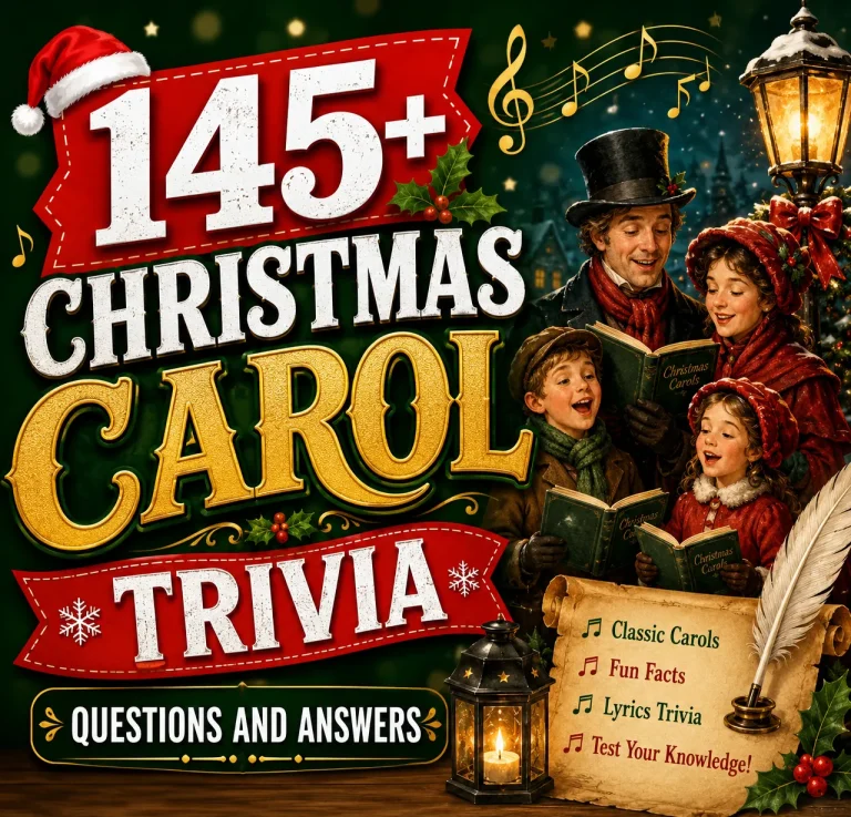 Christmas Carol Trivia Questions And Answers
