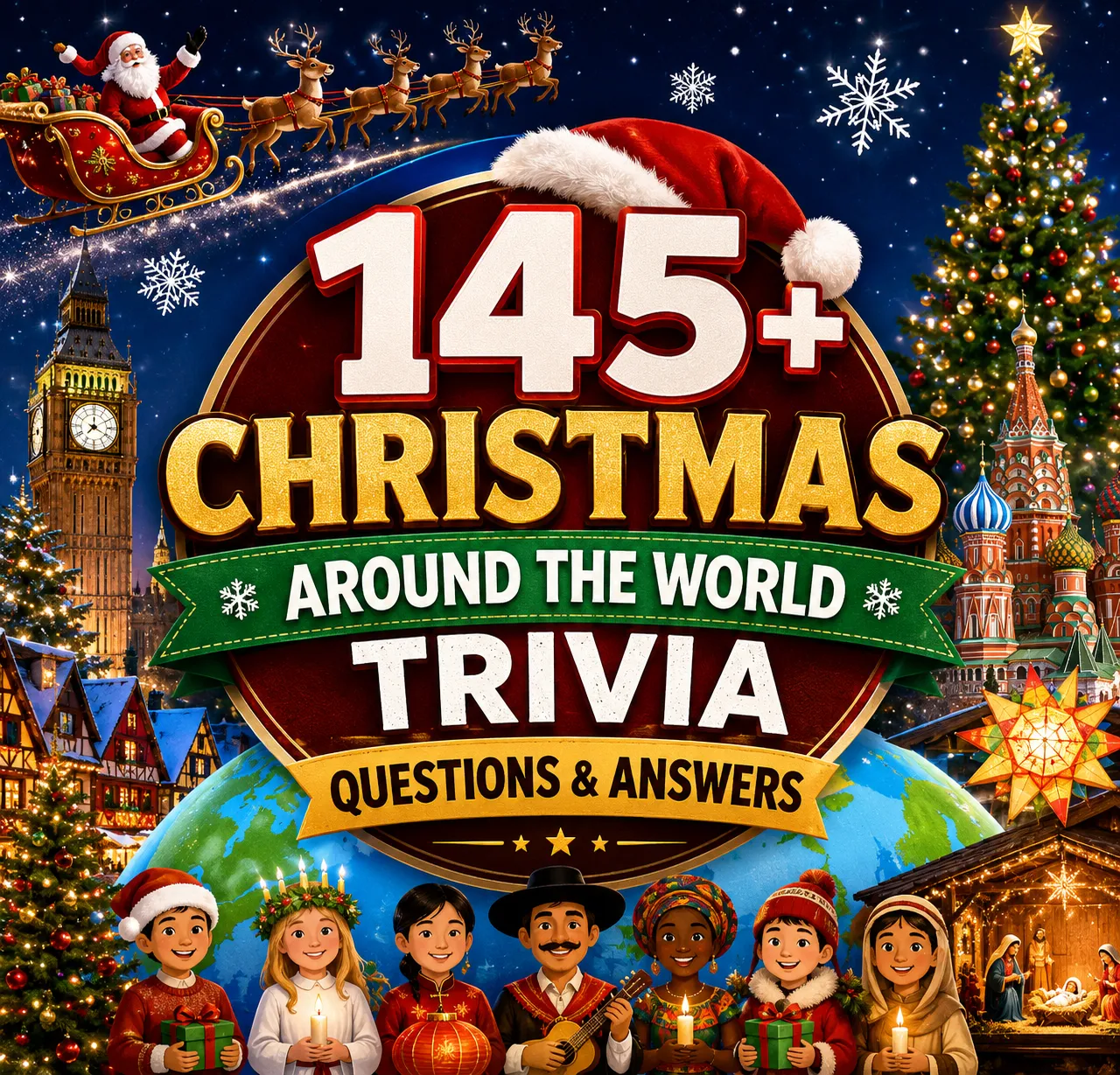 Christmas around the world trivia questions and answers