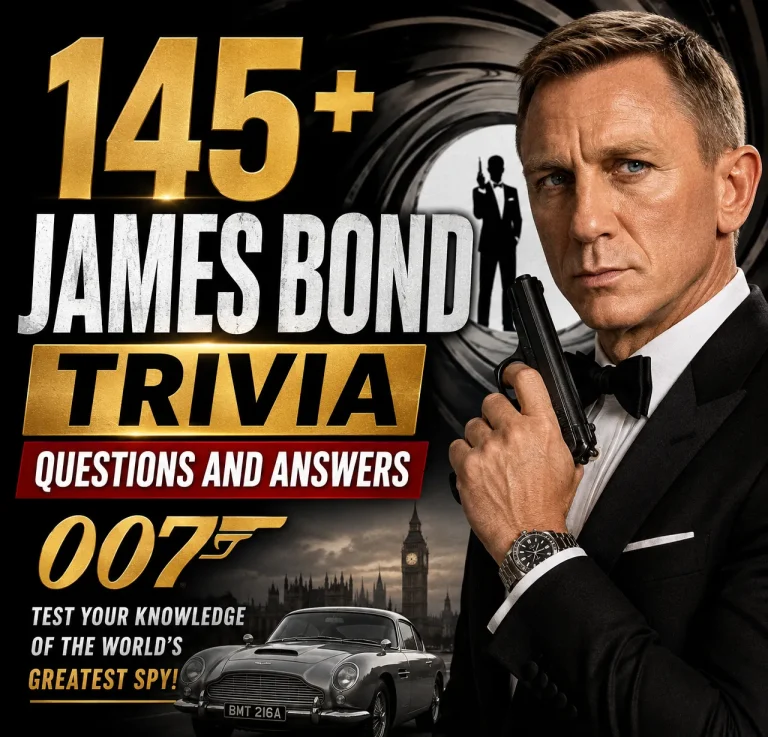James bond trivia questions and answers