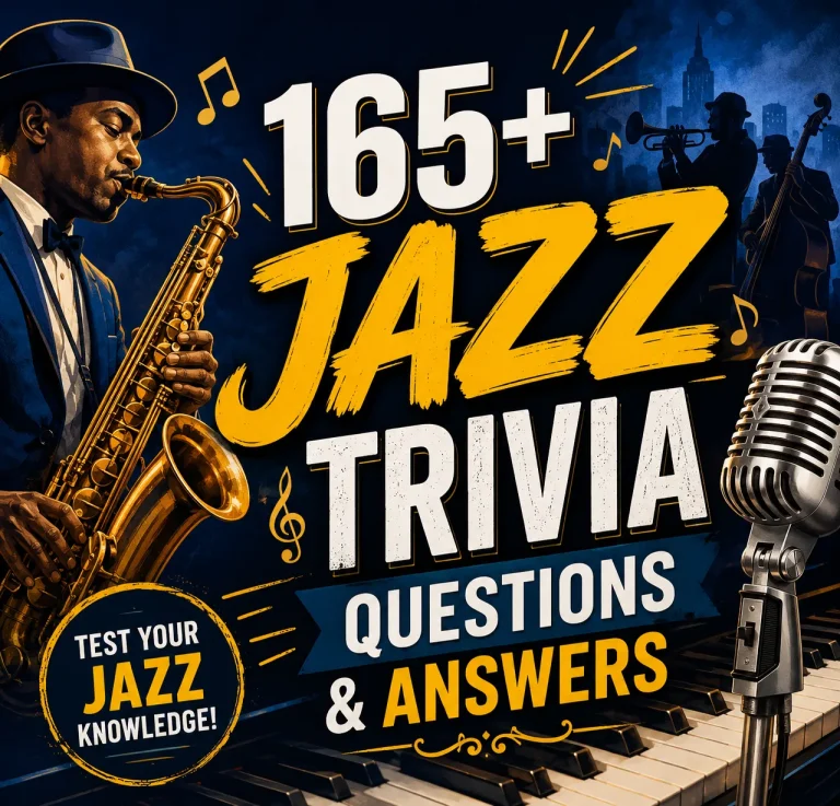 Jazz trivia questions and answers