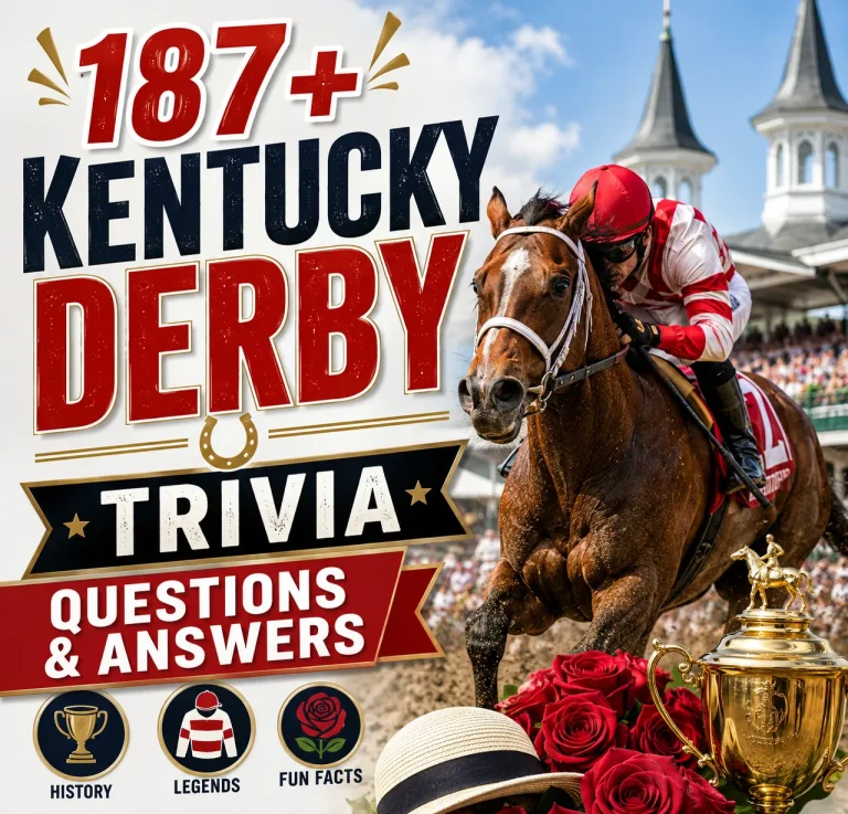Kentucky derby trivia questions and answers
