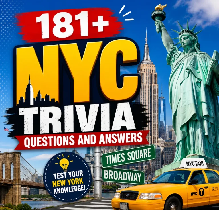 NYC Trivia Questions And Answers