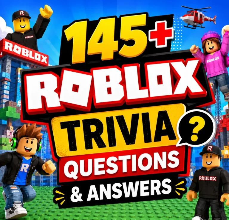 Roblox trivia questions and answers