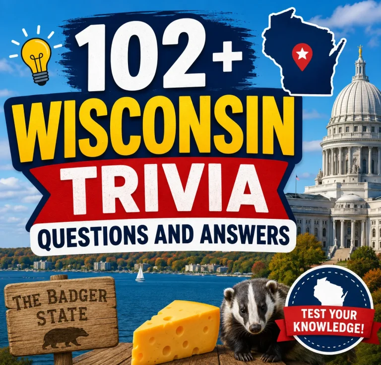 Wisconsin trivia questions and answers