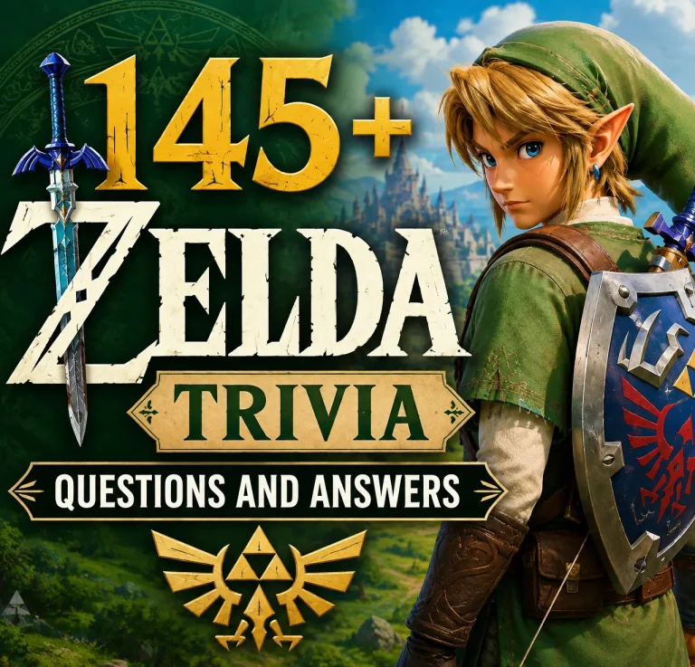 Zelda trivia questions and answers