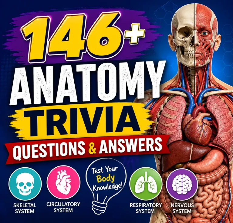 anatomy trivia questions and answers