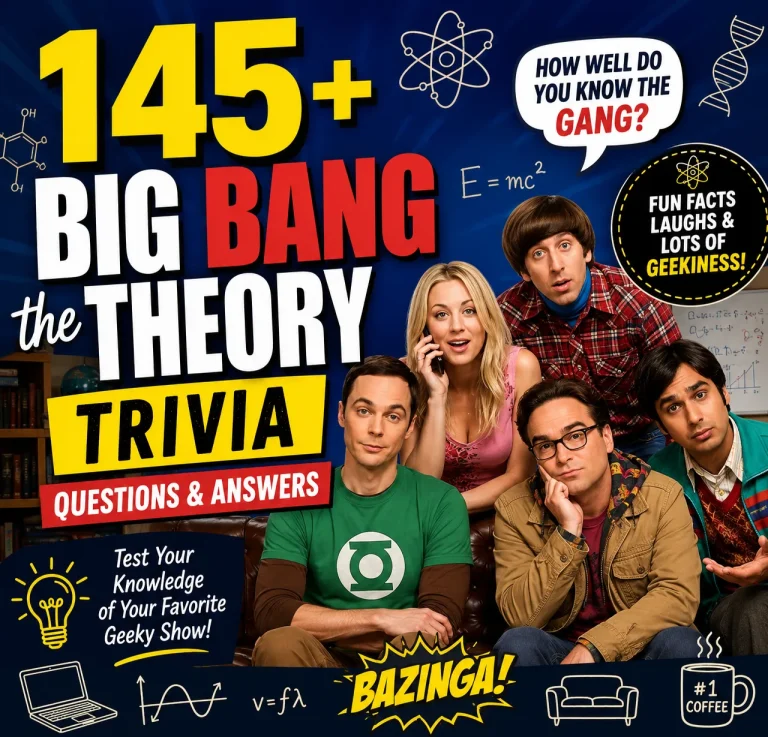 big bang theory trivia questions and answers