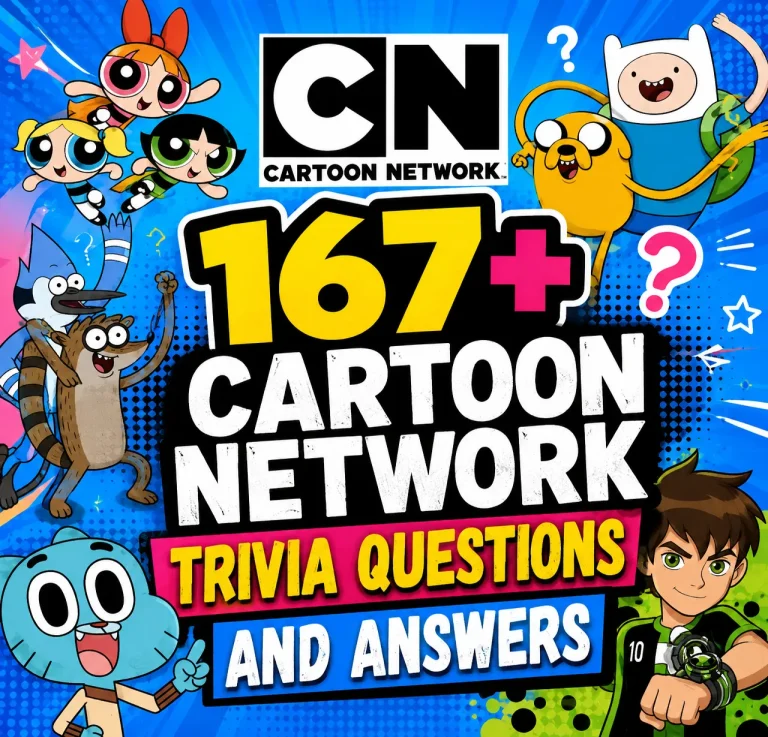 cartoon network trivia questions and answers