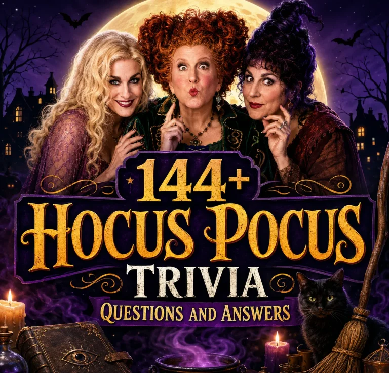 hocus pocus Trivia Questions And Answers