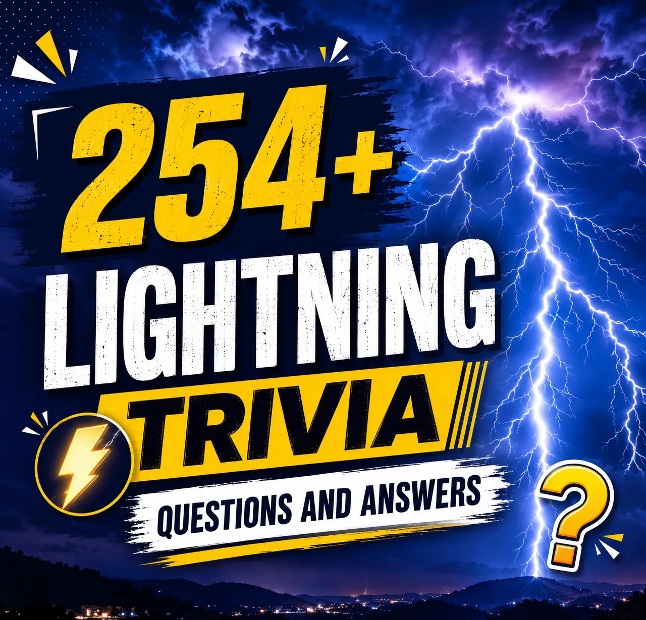 lighting trivia questions and answers