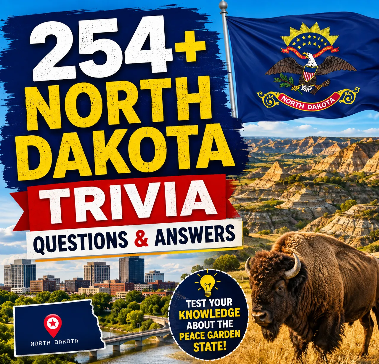 north Dakota trivia questions and answers 1