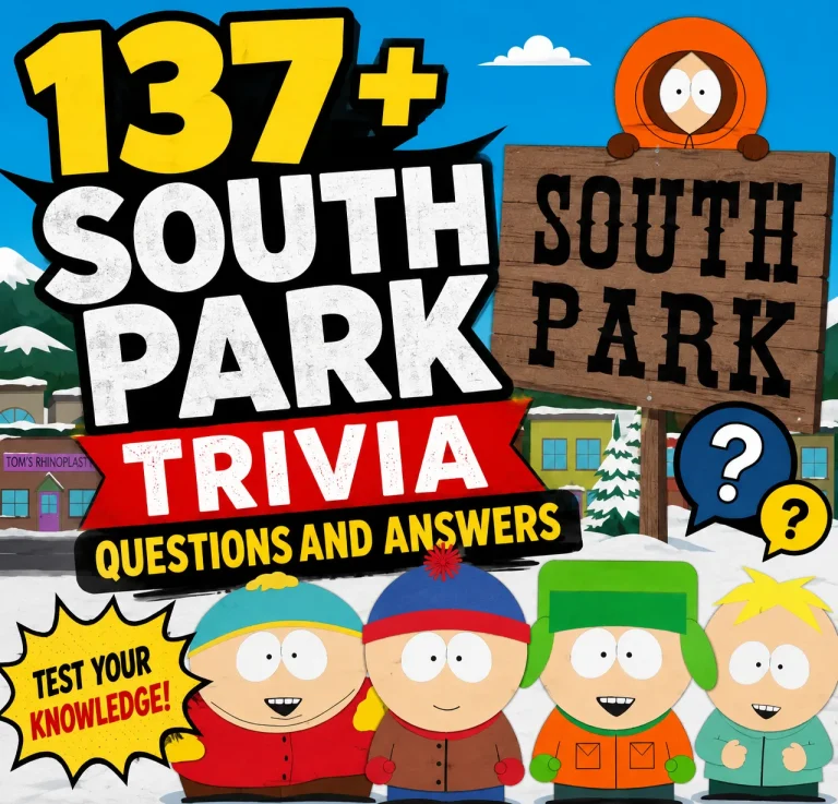 south park trivia questions and answers