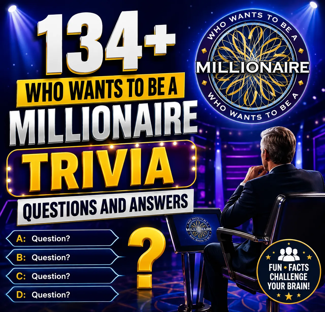 who wants to be a millionaire Trivia Questions And Answers
